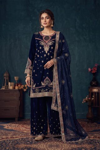 VELVET - V-11 - NAVY BLUE
