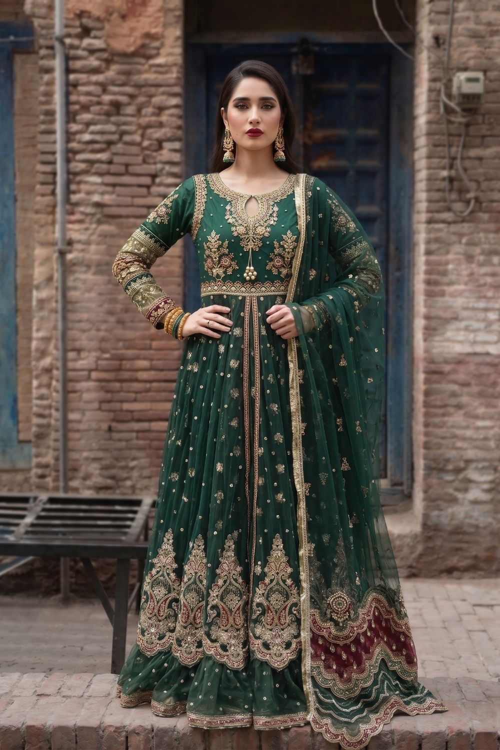 ANARKALI - US-607 - GREEN