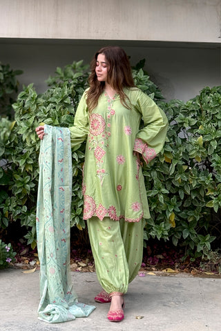 ELIZABETH - ZP-55 - LIME GREEN