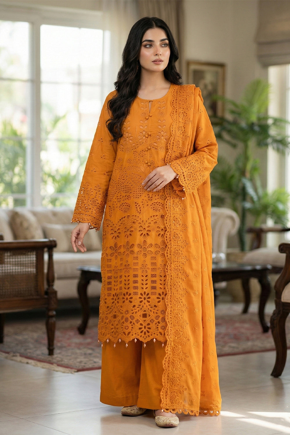 ELIYAAR - C-4672 - MUSTARD