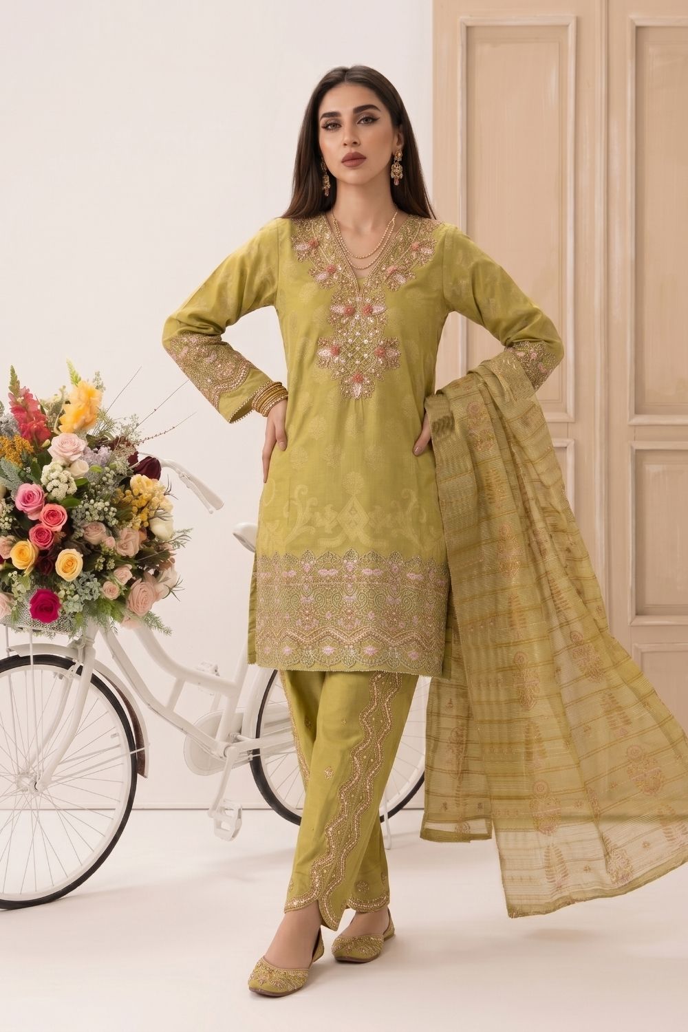 KOMAL - JK-31 - OLIVE