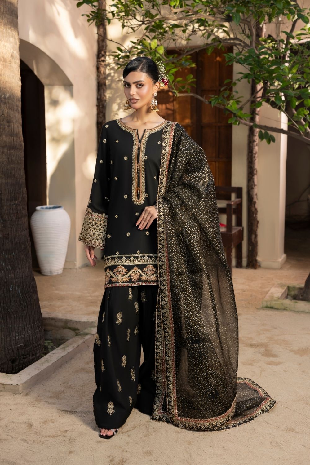 SAHIBA - DF-48 - BLACK