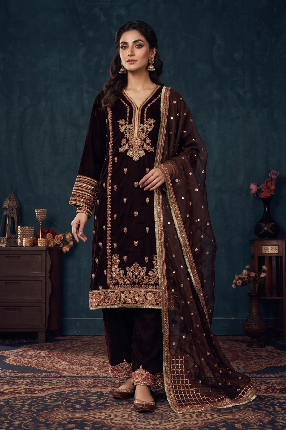 VELVET - V-09 - BROWN