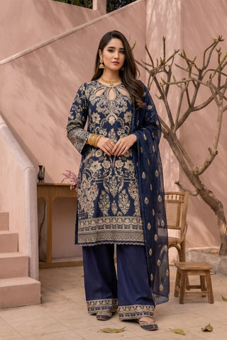 ELZARIA - JK-34 - NAVY BLUE
