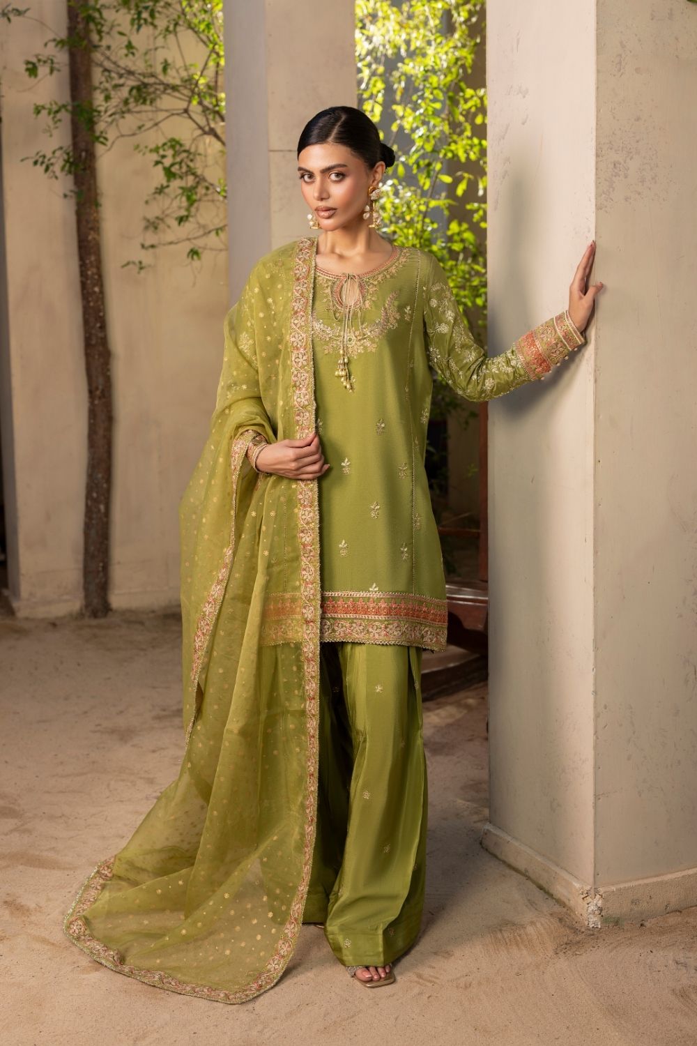 IZZAH - DF-49 - OLIVE