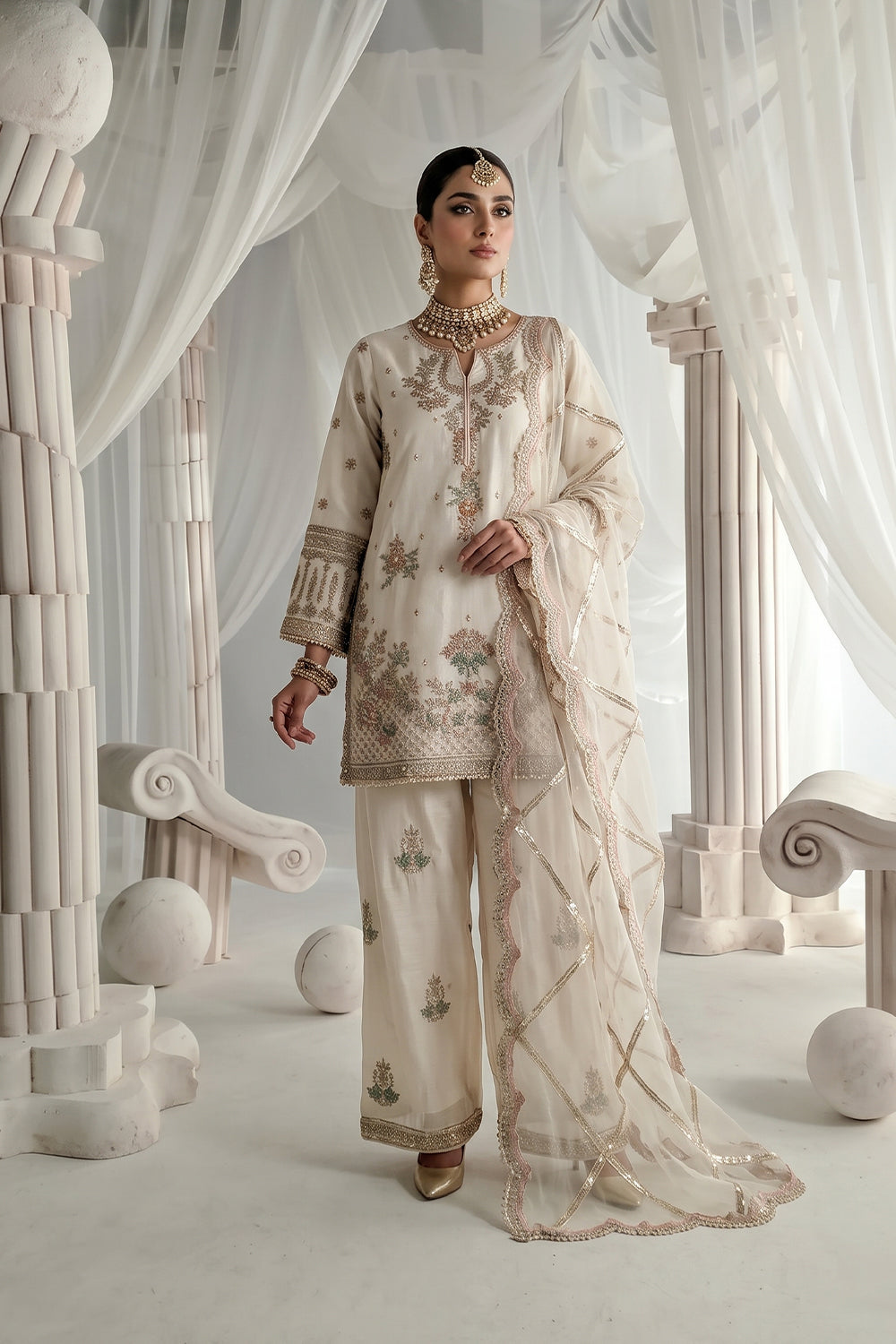 MAHVEEN - DF-55 - OFF WHITE