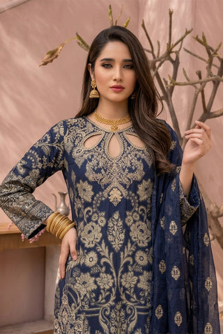 ELZARIA - JK-34 - NAVY BLUE