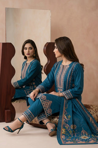 YASMIN - ZP-60 - TEAL BLUE