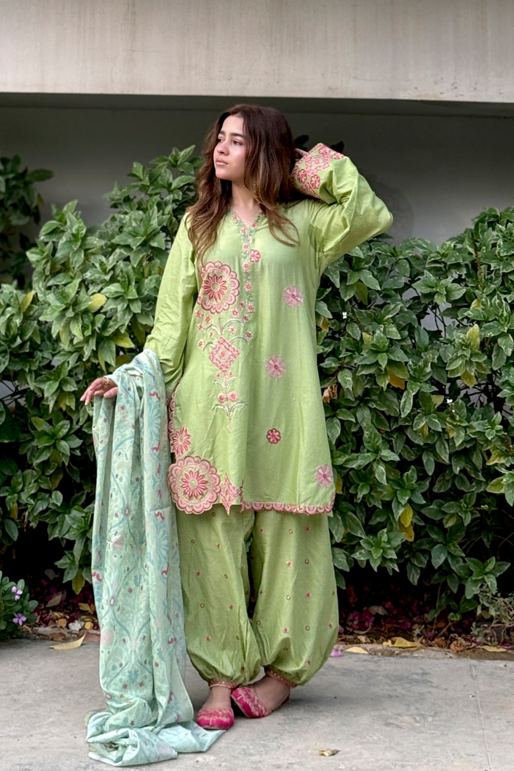 ELIZABETH - ZP-55 - LIME GREEN