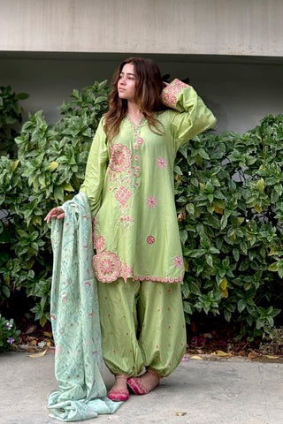 ELIZABETH - ZP-55 - LIME GREEN