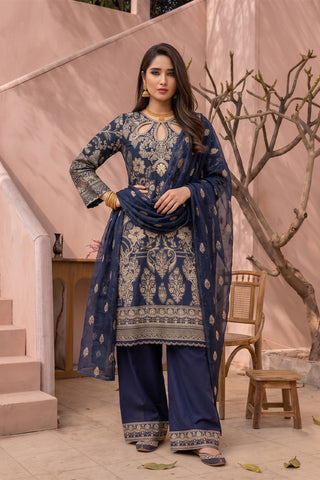 ELZARIA - JK-34 - NAVY BLUE