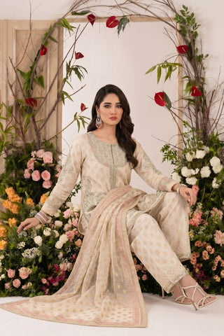 SHARMEEN - JK-25 - IVORY