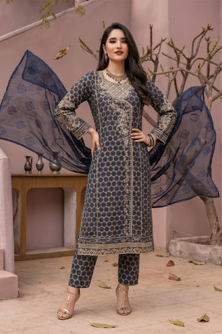 JOSEPHINE - JK-27 - NAVY BLUE