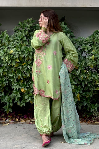 ELIZABETH - ZP-55 - LIME GREEN