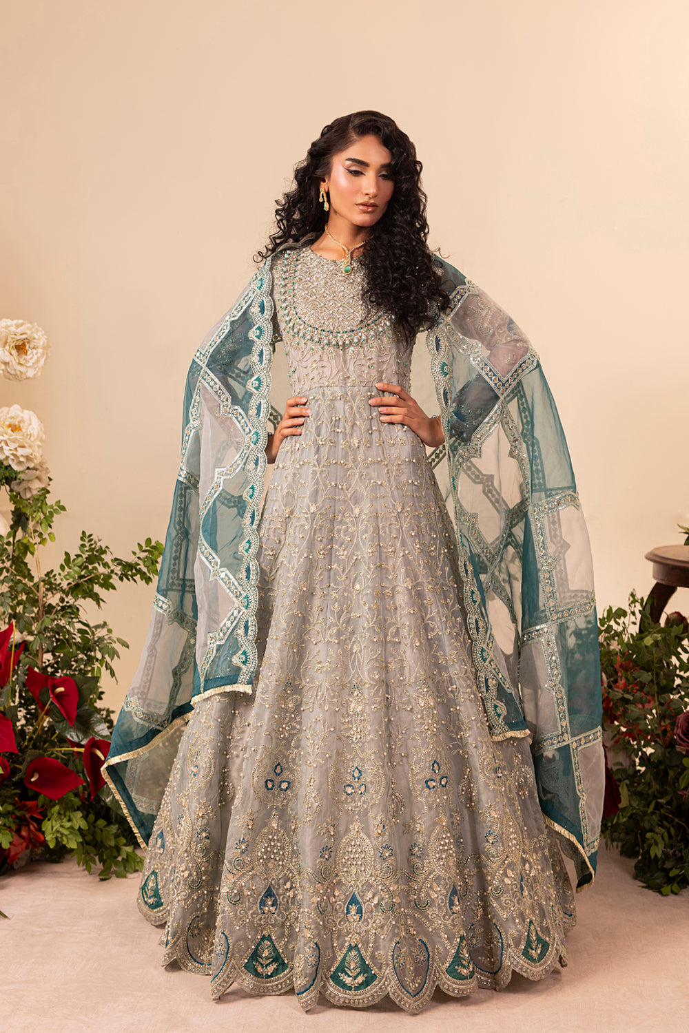 SHAHBANU - DF-13 - ICE BLUE