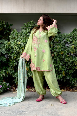 ELIZABETH - ZP-55 - LIME GREEN