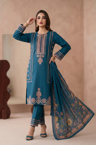 YASMIN - ZP-60 - TEAL BLUE