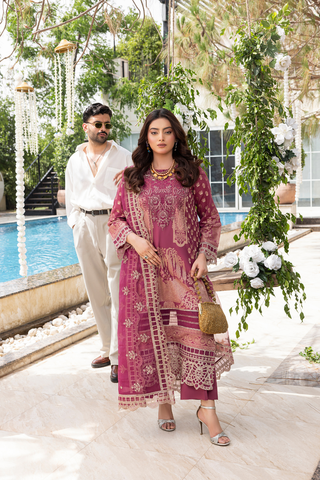 MIRAAJ - JK-18 - MAUVE