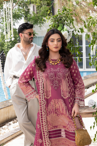 MIRAAJ - JK-18 - MAUVE