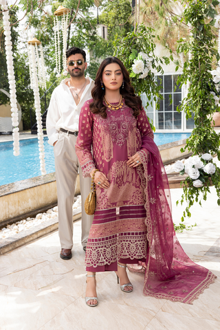 MIRAAJ - JK-18 - MAUVE